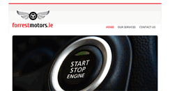 Desktop Screenshot of forrestmotors.ie